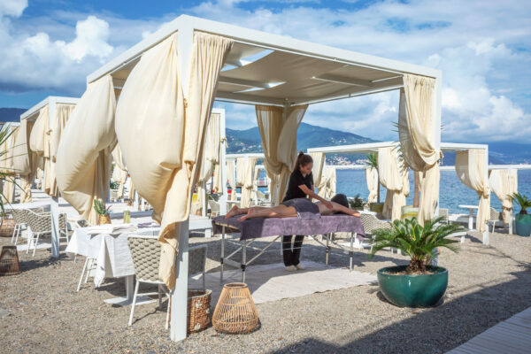 Massaggio al Ten Beach Club Santa Margherita Ligure