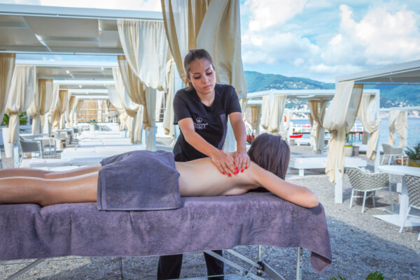 Massaggio al Ten Beach Club Santa Margherita Ligure