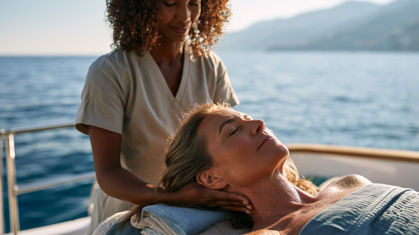 massaggi barche riviera ligure